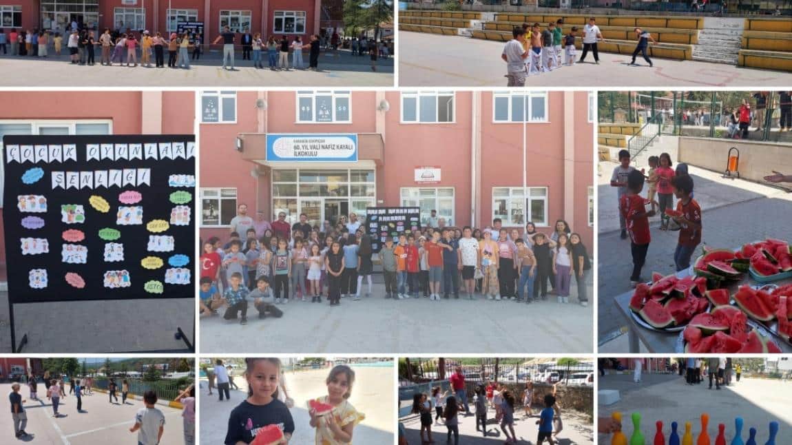 OKULUMUZDA EĞİTİM KENTİ KARABÜK PROJESİ KAPSAMINDA GELENEKSEL ÇOCUK OYUNLARI ŞENLİĞİ YAPILDI.